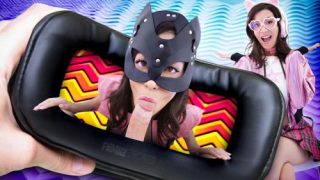 VR Fuck With Real Cum – Natalie Brooks