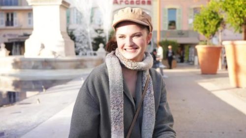 Francesca, 30, is enjoying a double dose of BBC